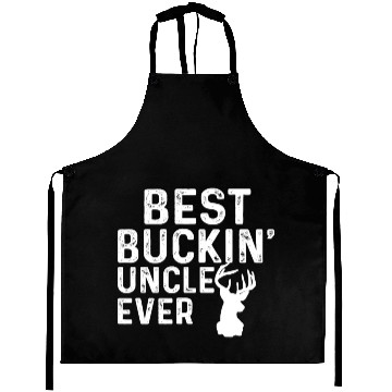 Discover Best Buckin' Uncle Ever Deer Hunters Aprons