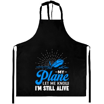 Discover Airline Pilot Pun Aircraft Pilot Aprons