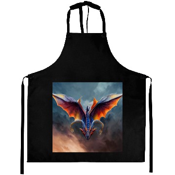 Discover Mike Anton flying sorcerer dragon avatar Aprons
