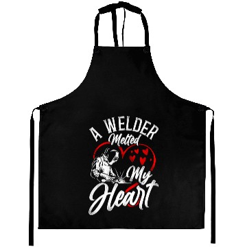 Discover Welder Welding Girlfriend Aprons