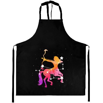 Discover Sagittarius Zodiac Aprons