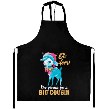 Discover Oh Deer I m Gonna Be A Big Cousin Aprons Funny