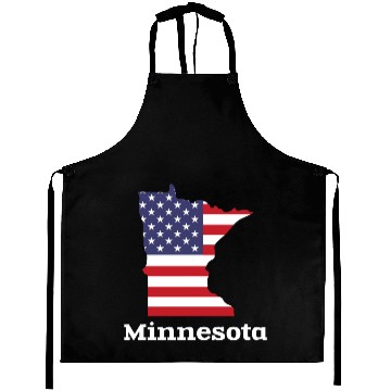 Discover US Minnesota Map Design for proud Minnesotans Aprons