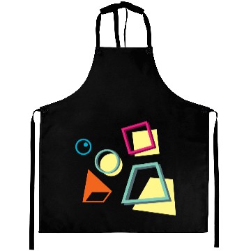 Discover Abstract Shapes Aprons