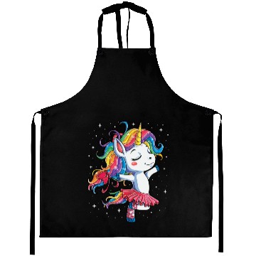 Discover Unicorn Ballet Dancer Aprons