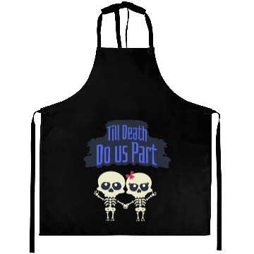 Discover Till Death Do Us Part Skeletons Aprons