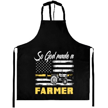 Discover American Flag Agriculture Farmer Aprons