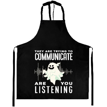 Discover Ghosts Communicate Ghost Hunting Aprons