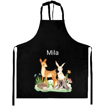 Discover Animal deer rabbit hedgehog Mila Aprons