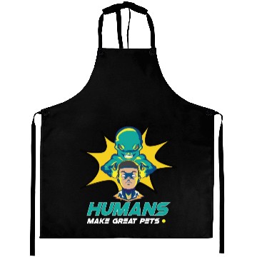 Discover Alien Extraterrestrial Area 51 UFO Space Geek Gift Aprons