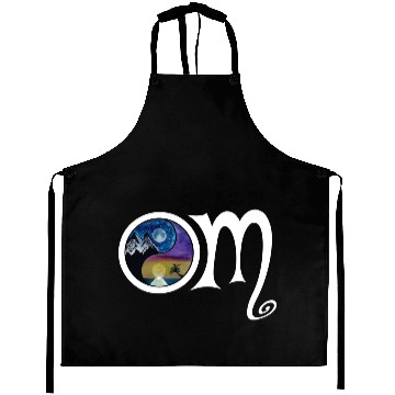 Discover OM Ying Yang Aprons
