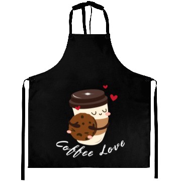 Discover Coffee love cappuccino caffeine Aprons