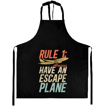 Discover Airline Pilot Aviation Pun For a Corporate Pilot Aprons