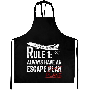 Discover Airline Pilot Aviation Pun For a Corporate Pilot Aprons