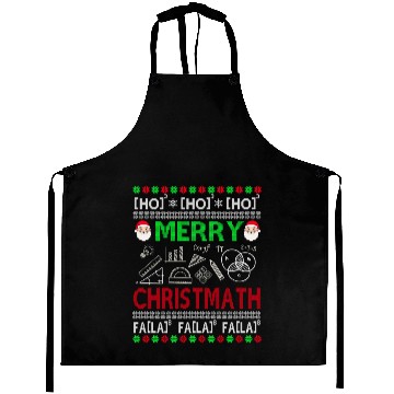 Discover Christmas Math Teacher Aprons Ugly Christmas Math