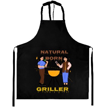 Discover Natural Born Griller Aprons