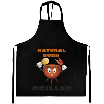 Discover Natural Born Griller Aprons