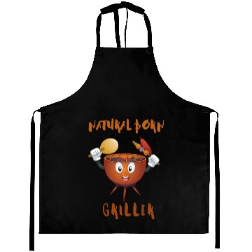 Discover Natural Born Griller Aprons