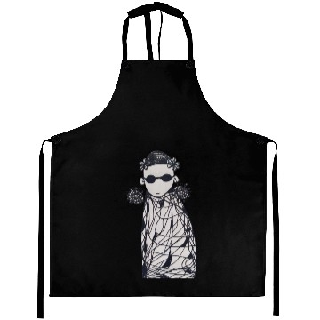 Discover Black flowers ,earrings and sunglasses. Aprons