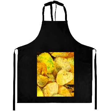 Discover Autumn is coming flowers green orange yellow Great Aprons