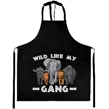 Discover Bold As A Lion Gang Animal Wild Animals Lifestyle Aprons