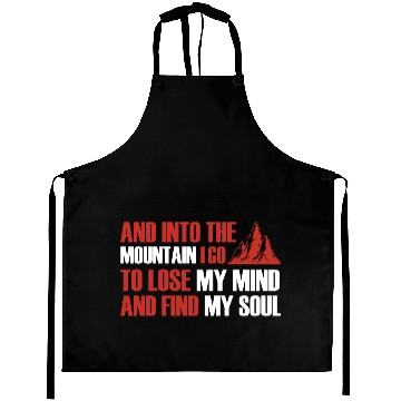 Discover Mountains Alps Hiking Nature Aprons