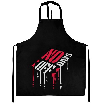 Discover no days off quote Aprons