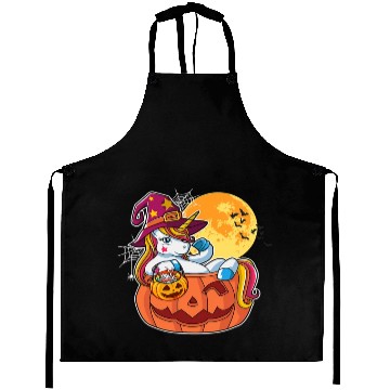 Discover Halloween Unicorn Pony Trick Or Treat Halloween Aprons