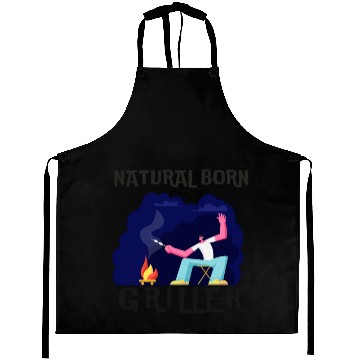 Discover Natural Born Griller Aprons