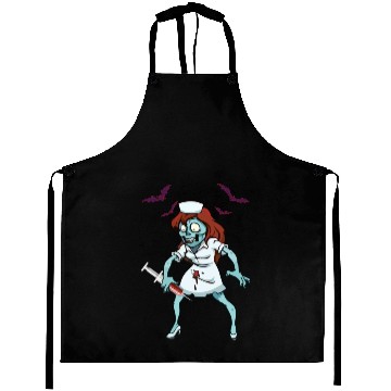 Discover Zombie Nurse Emergency Halloween Aprons