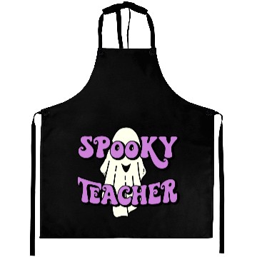 Discover Spooky Teacher Halloween Ghost Aprons