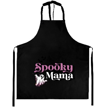 Discover Spooky Mama Halloween Ghost Aprons