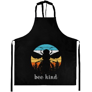 Discover Save the Bees Autumn Sunset Treeline Bee Kind Swea Aprons