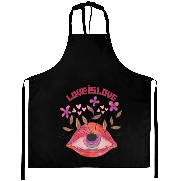 Discover Love is Love Aprons