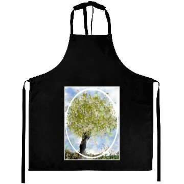 Discover Green Tree Autumn Aprons