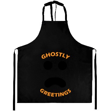 Discover Ghostly Greetings, Halloween Ghostly Greetings Aprons