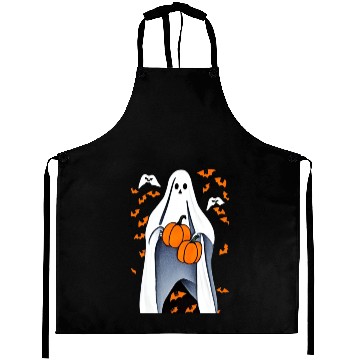 Discover Halloween Ghost Aprons