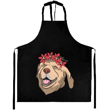 Discover Dog Labrador Flower Aprons