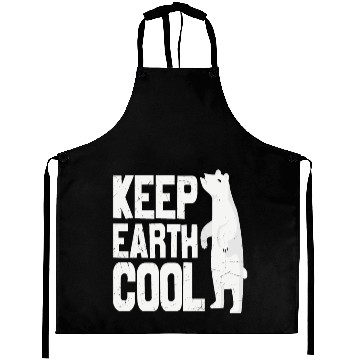 Discover Keep Earth Cool Earth Protect Polar Bear Animal Aprons