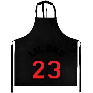 Discover Lil Bro 2023 Little Brother Baby Family Birth Boy Aprons