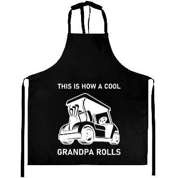 Discover This is how a cool grandpa rolls - Golf Aprons