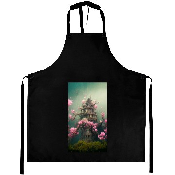 Discover Underwater Sakura Temple Aprons