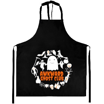 Discover Awkward Ghost Club Aprons