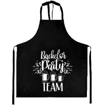 Discover Bachelor Party Team Bride Groom Aprons