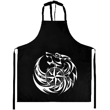 Discover Wolf Compass Aprons