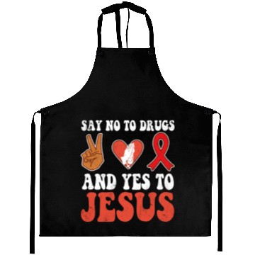 Discover Peace Ribbon Week Awareness Yes Jesus Wear Red Aprons