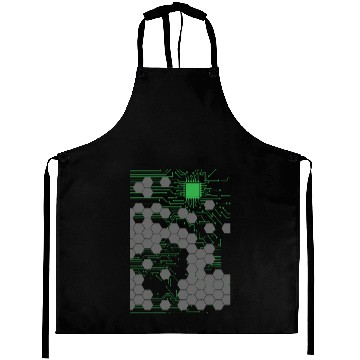 Discover Computer Science Circuit Board Aprons
