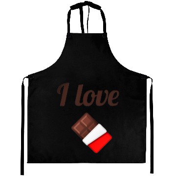 Discover I love chocolate Aprons