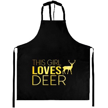 Discover girl deer saying Aprons