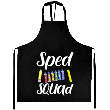 Discover SPED Squad Special Education Teacher Aprons